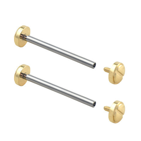 22MM-24MM REPLACEMENT WATCH TUBES & SCREWS FOR VERSACE V-RACE VC23C80D