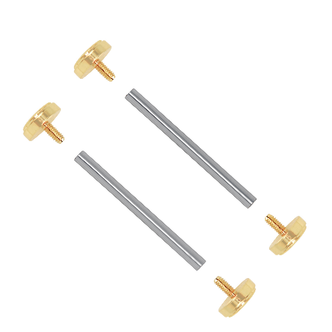 22MM-24MM REPLACEMENT WATCH TUBES & SCREWS FOR VERSACE V-RACE VC23C80D