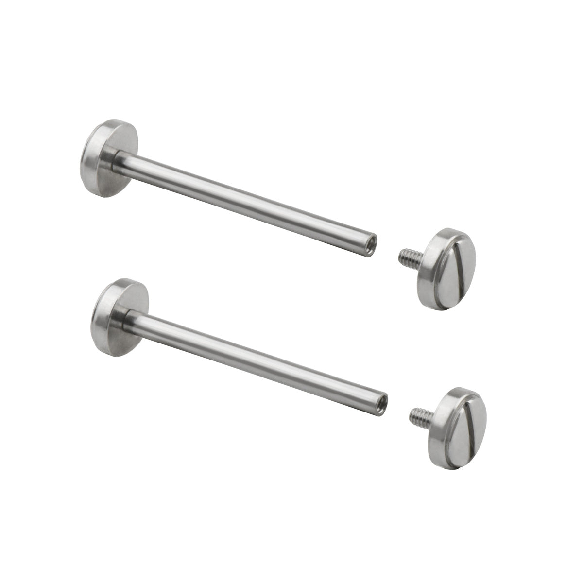 22MM-24MM REPLACEMENT WATCH TUBES & SCREWS FOR VERSACE V-RACE VC23C80D, Silver, view 4