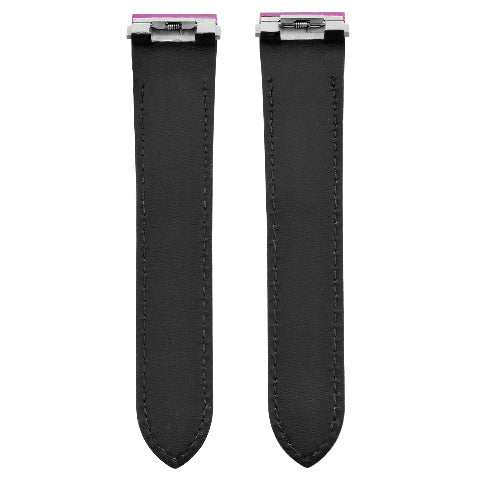 19-20MM LEATHER STRAP FOR CARTIER ROADSTER QUICK RELEASE ( SMOOTH WITH BUMPS )