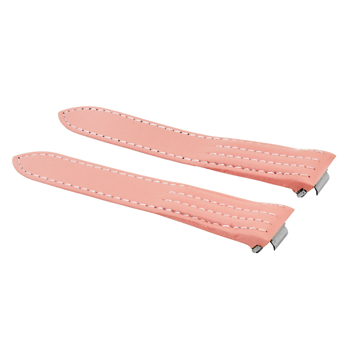 19MM LEATHER WATCH STRAP BAND FOR CARTIER ROADSTER 2510 2524 3312 RELEASE PINK