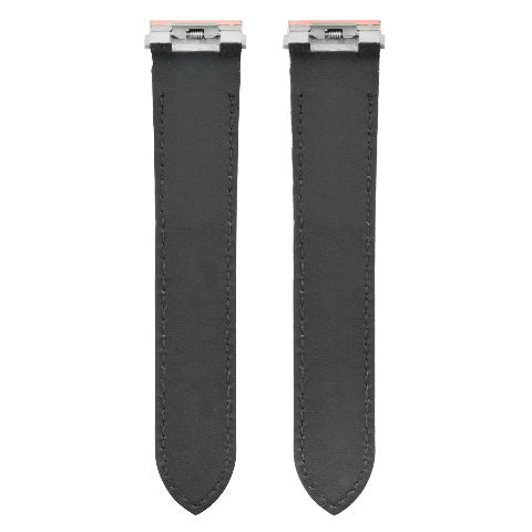 19-20MM LEATHER STRAP FOR CARTIER ROADSTER QUICK RELEASE ( SMOOTH WITH BUMPS )