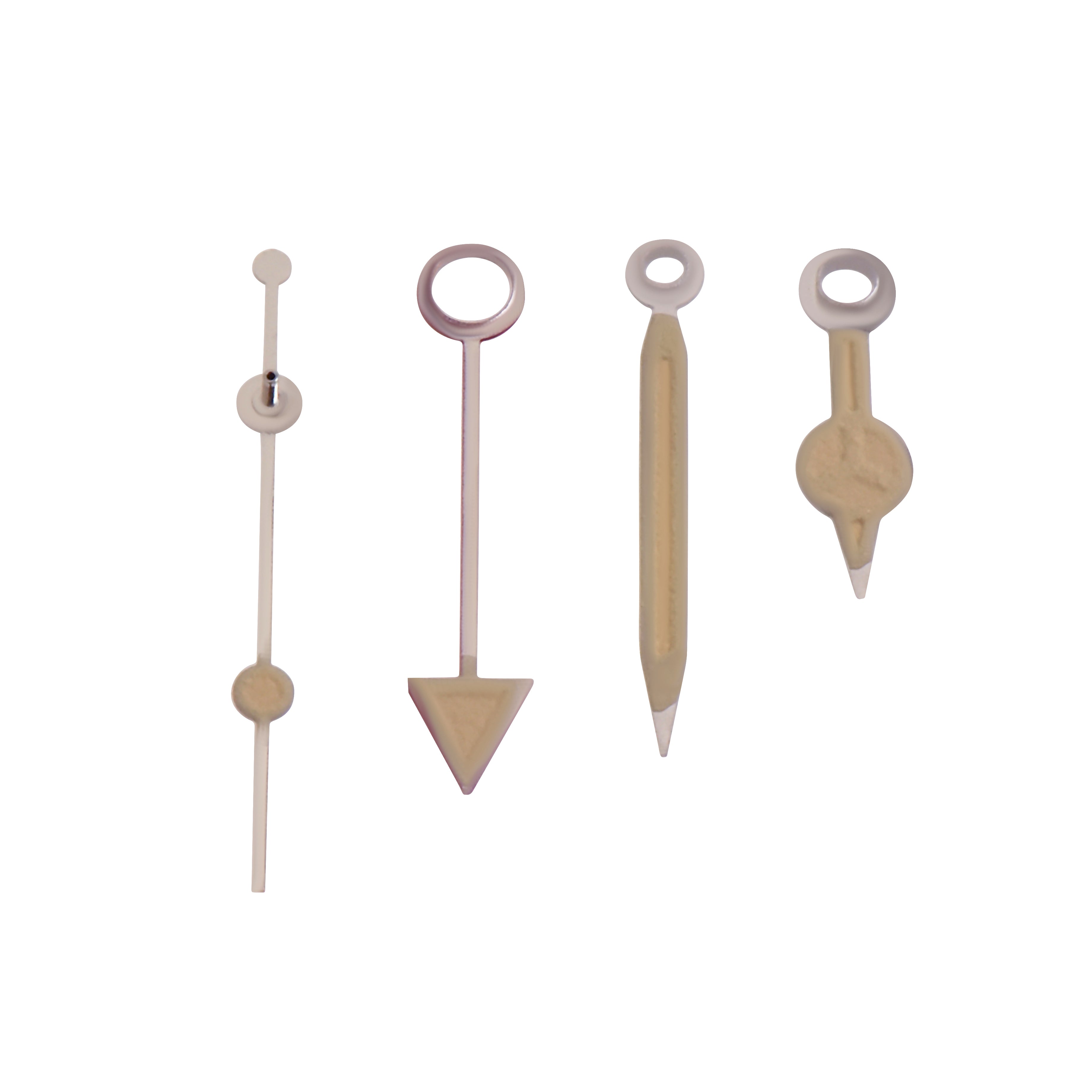 WATCH HANDS AGED FOR OLDER ROLEX GMT VINTAGE WATCH 1655 1665 1675 1680 SILVER