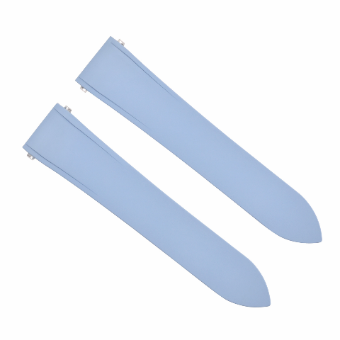 21MM SILICON RUBBER WATCH BAND STRAP FOR CARTIER SANTOS WSSA0018 QUICK RELEASE