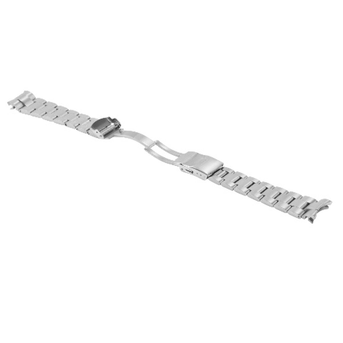 22MM WATCH BAND FOR SEIKO OYSTER BAND BRACELET WITH SOLID END LINK  STAINLESS ST