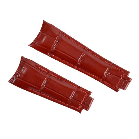 20MM LEATHER WATCH BAND STRAP FOR ROLEX DAYTONA DATEJUST PRESIDENT 16518 16520