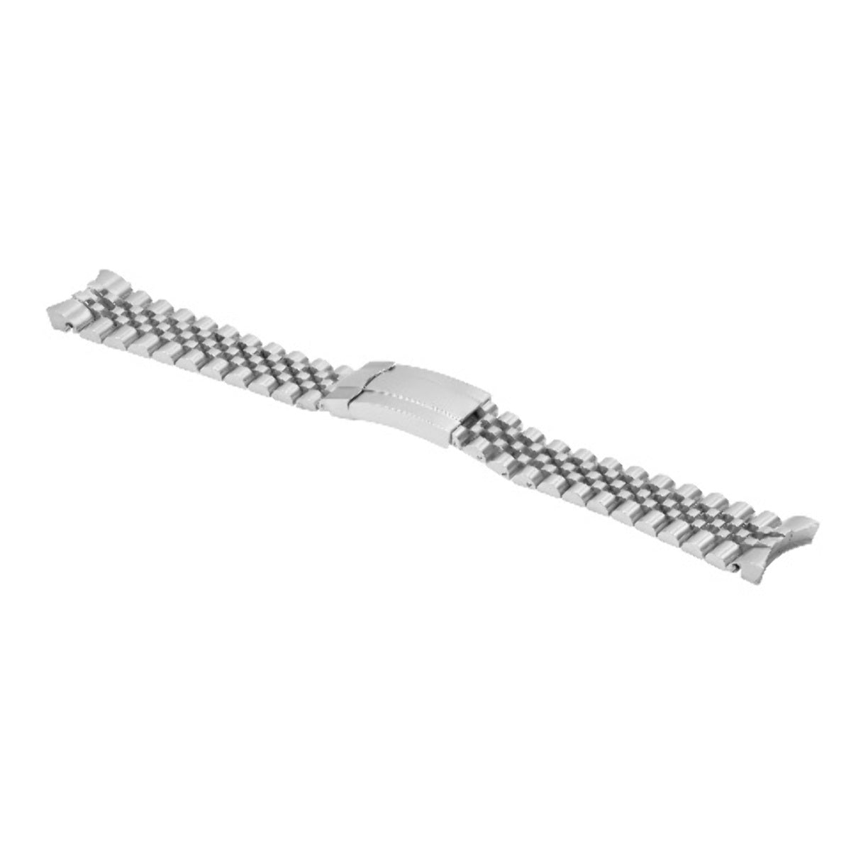 21MM JUBILEE WATCH BAND FOR ROLEX 6 DIGIT MODEL WATCH NEW STYLE CLASP STAINLESS