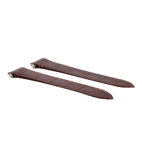 21MM LEATHER WATCH BAND STRAP FOR CARTIER SANTOS WSSA0018 QUICK RELEASE