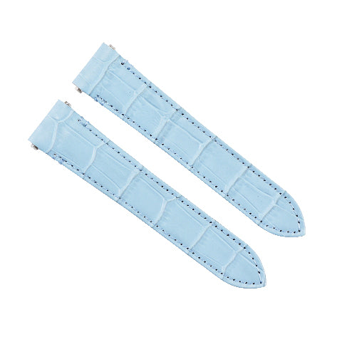 21MM LEATHER WATCH BAND STRAP FOR CARTIER SANTOS WSSA0018 QUICK RELEASE