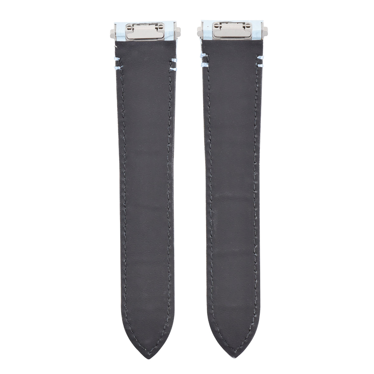 21MM LEATHER WATCH BAND STRAP FOR CARTIER SANTOS WSSA0018 QUICK RELEASE, Light Blue, view 4
