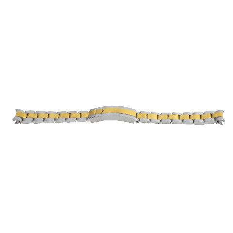 21MM OYSTER WATCH BAND FOR ROLEX DATEJUST SUBMARINER GMT  GLIDE LOCK TWO TONE