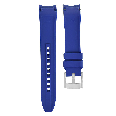 20/21/22MM UNIVERSAL CURVED END SILICONE RUBBER WATCH BAND STRAP WITH CLASP