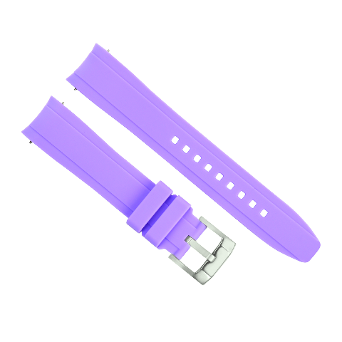 20-21-22MM SILICONE RUBBER WATCH BAND STRAP FOR ROLEX DATEJUST SUB GMT CURVED END