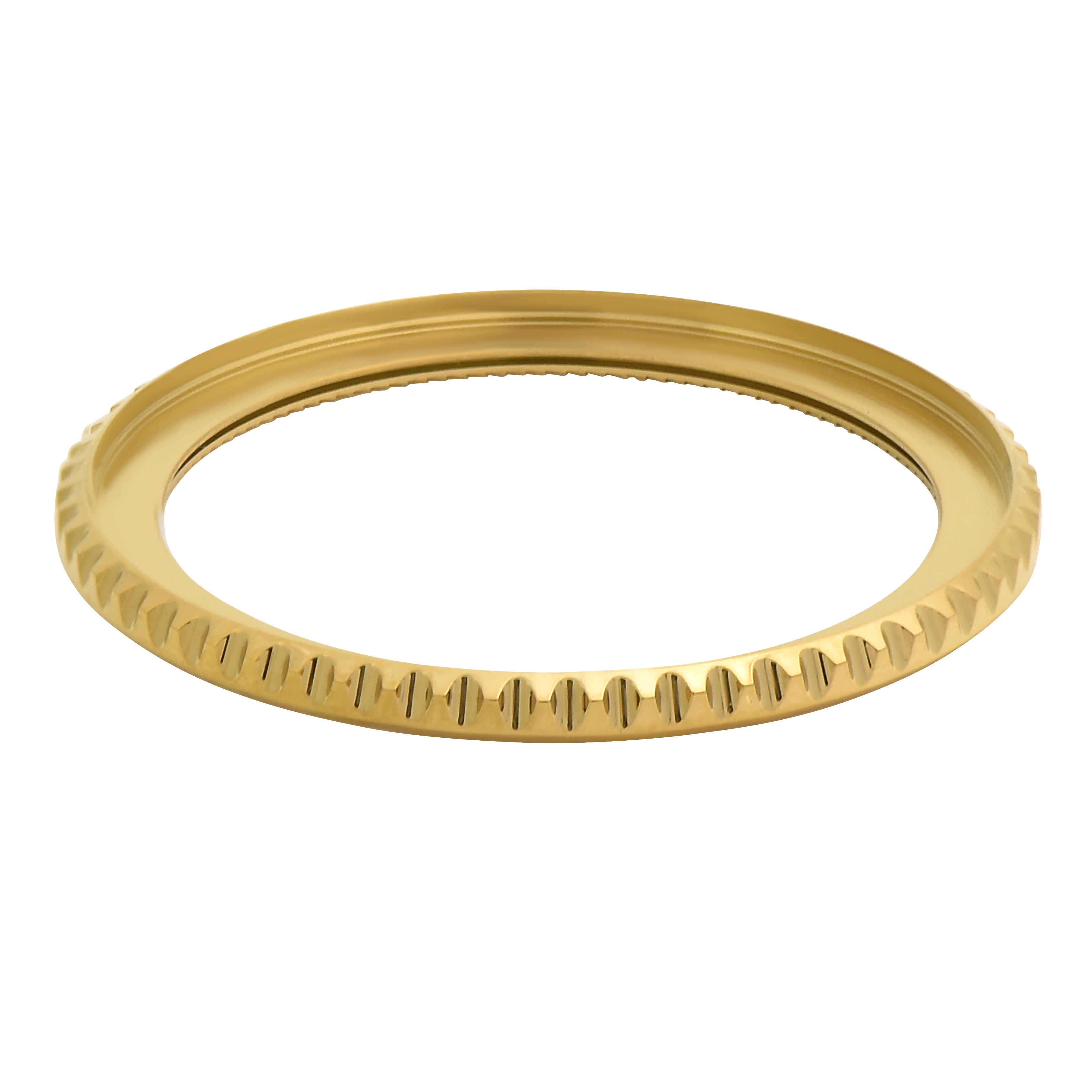 ROTATING BEZEL INSERT RING FOR CERAMIC ROLEX SUBMARINER 116613, 116618 GOLD COLOR