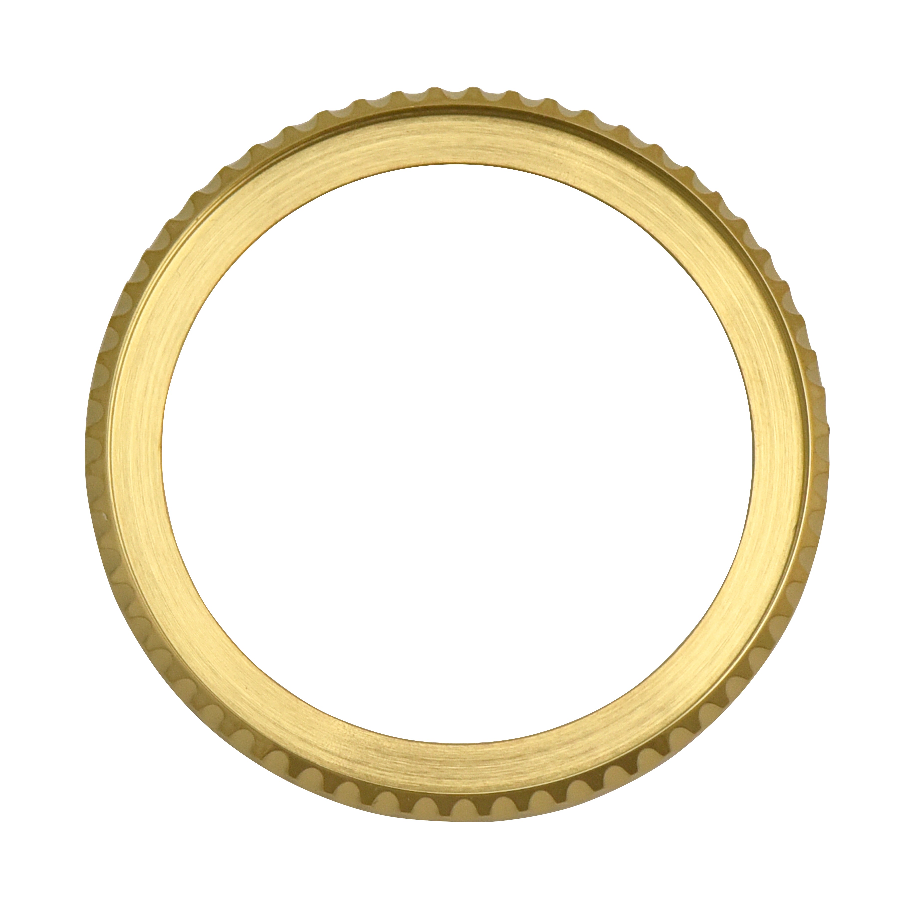 ROTATING BEZEL INSERT RING FOR CERAMIC ROLEX SUBMARINER 116613, 116618 GOLD COLOR