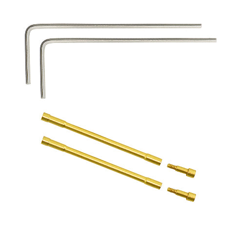 27MM - 30MM SCREW TUBE BAR EAR ROD LINK FOR BLANCPAIN FIFTY FATHOMS LUGS W/ TOOL