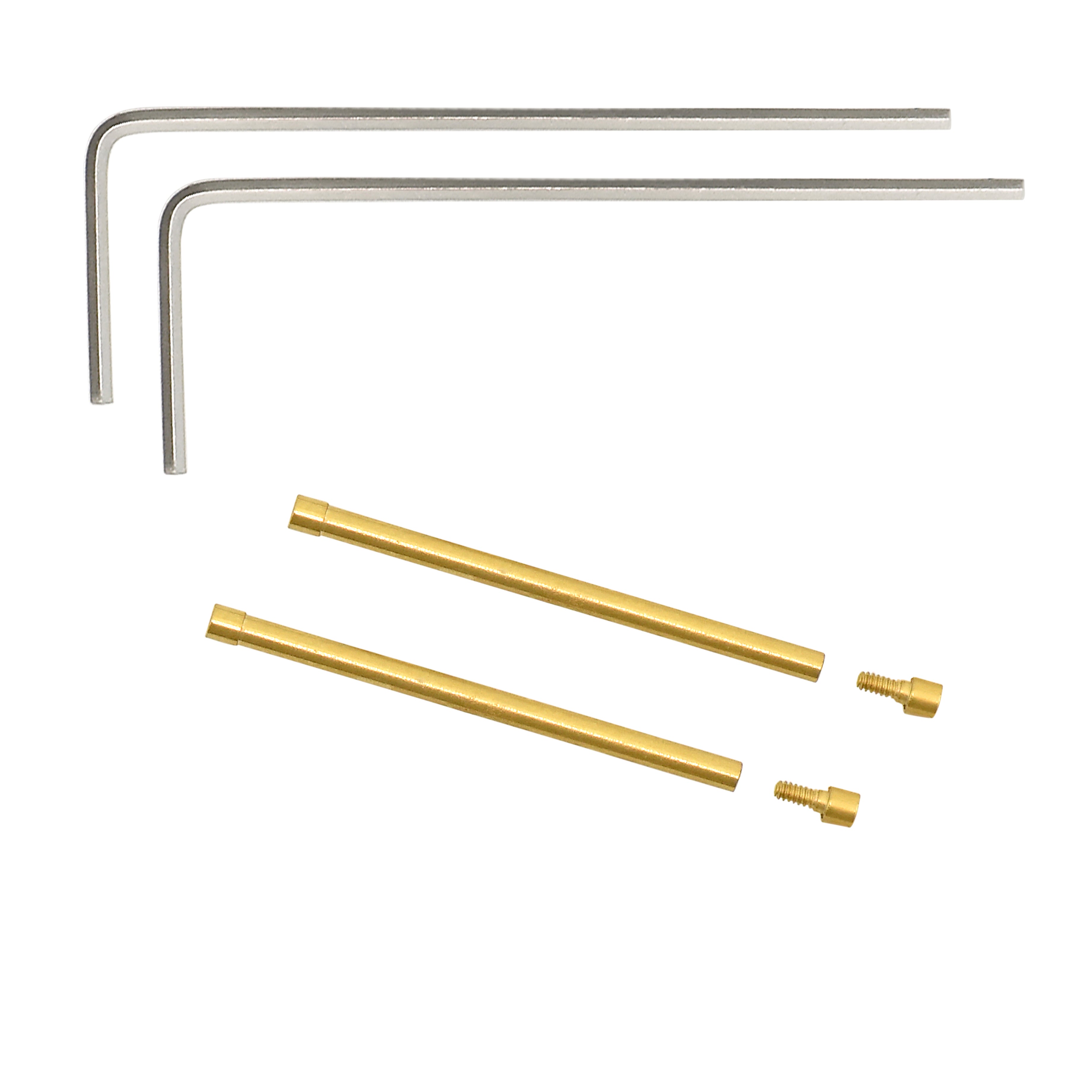 30MM SCREW TUBE BAR EAR ROD LINK FOR BLANCPAIN FIFTY FATHOMS LUGS + TOOLS GOLD
