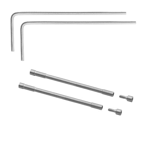 27MM - 30MM SCREW TUBE BAR EAR ROD LINK FOR BLANCPAIN FIFTY FATHOMS LUGS W/ TOOL