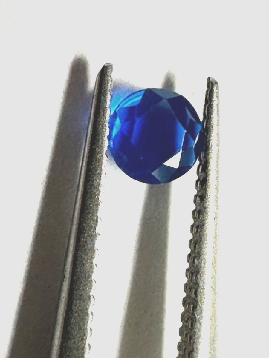 BLUE SAPPHIRE FOR CARTIER SANTOS 100XL W20  AUTOMATIC WATCH CROWN