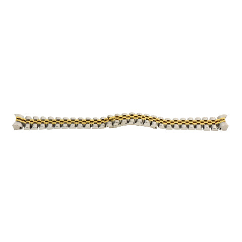 21MM JUBILEE WATCH BAND FOR 41MM ROLEX 116300 DATEJUST II 2 SKYDWELLER GMT T/TONE