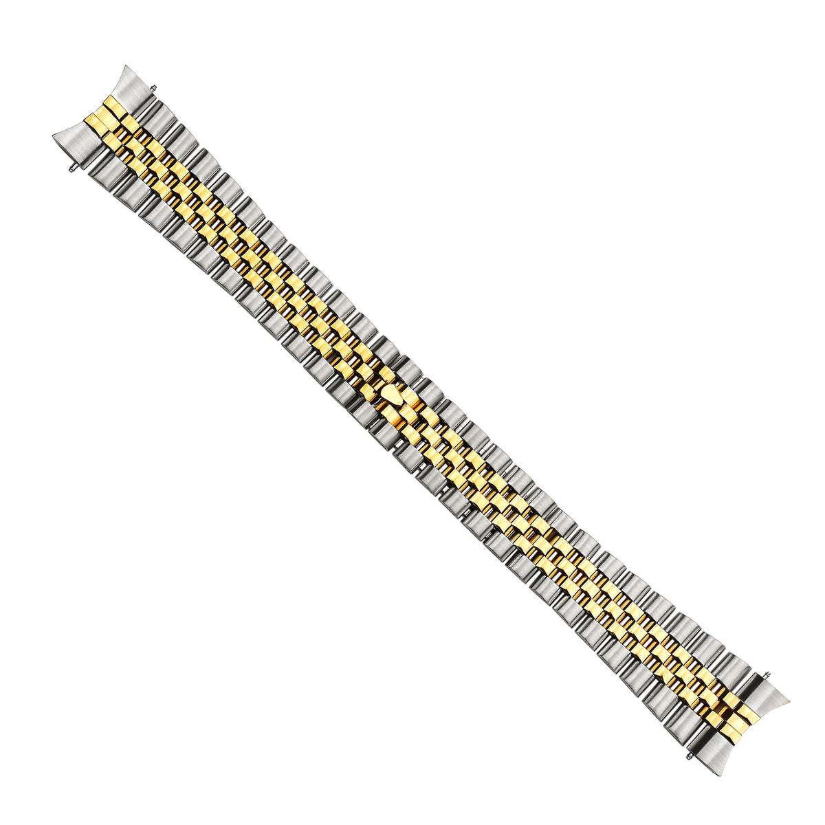 21MM JUBILEE WATCH BAND FOR 41MM ROLEX 116300 DATEJUST II 2 SKYDWELLER GMT T/TONE