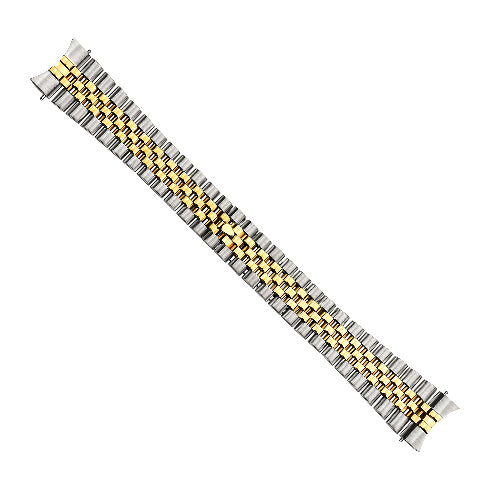 21MM JUBILEE WATCH BAND FOR 41MM ROLEX 116300 DATEJUST II 2 SKYDWELLER GMT T/TONE