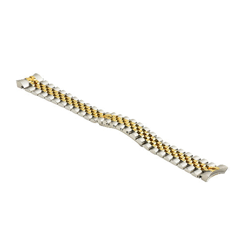 21MM JUBILEE WATCH BAND FOR 41MM ROLEX 116300 DATEJUST II 2 SKYDWELLER GMT T/TONE
