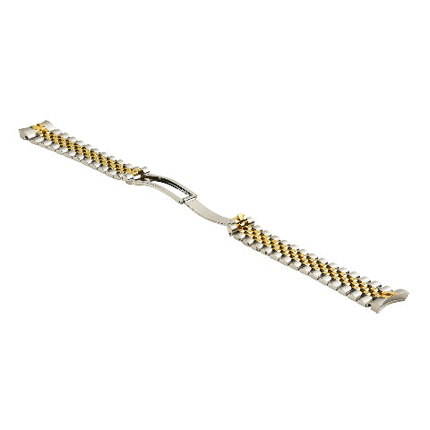 21MM JUBILEE WATCH BAND FOR 41MM ROLEX 116300 DATEJUST II 2 SKYDWELLER GMT T/TONE