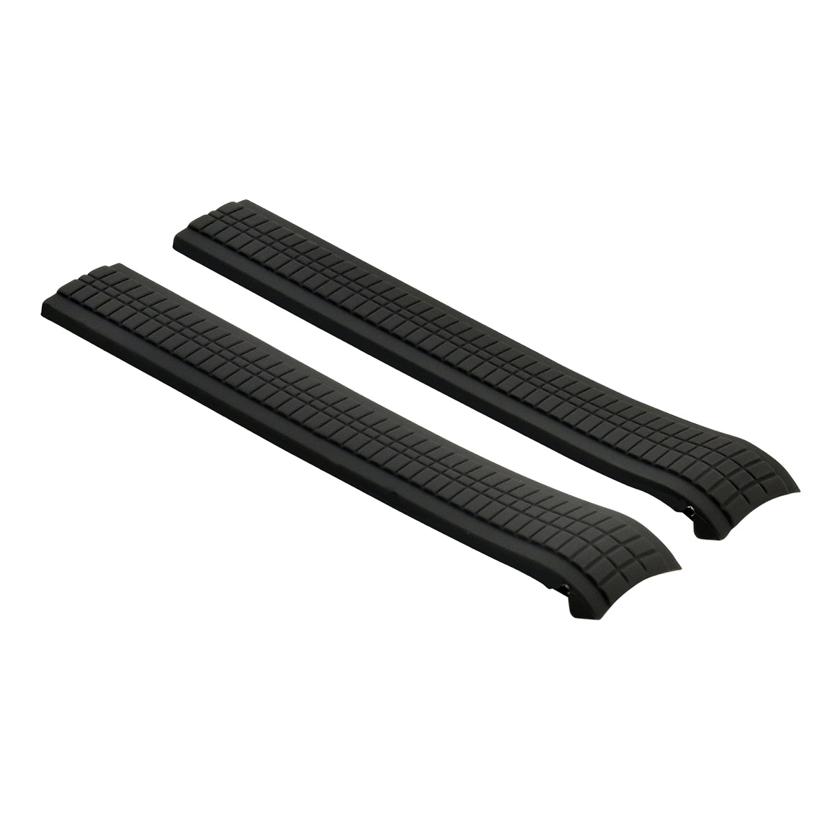 21mm Rubber Watch Band Replacement Strap Fits For Patek Philippe Aquanaut 5167A, Black, view 3
