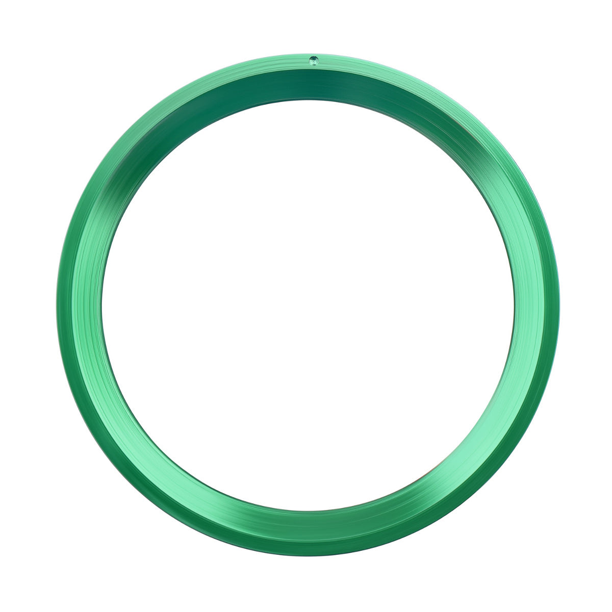 REPLACEMENT BEZEL INSERT GREEN/RED SERIF FAT FONT FOR WATCH 37.60MM X 30.60MM