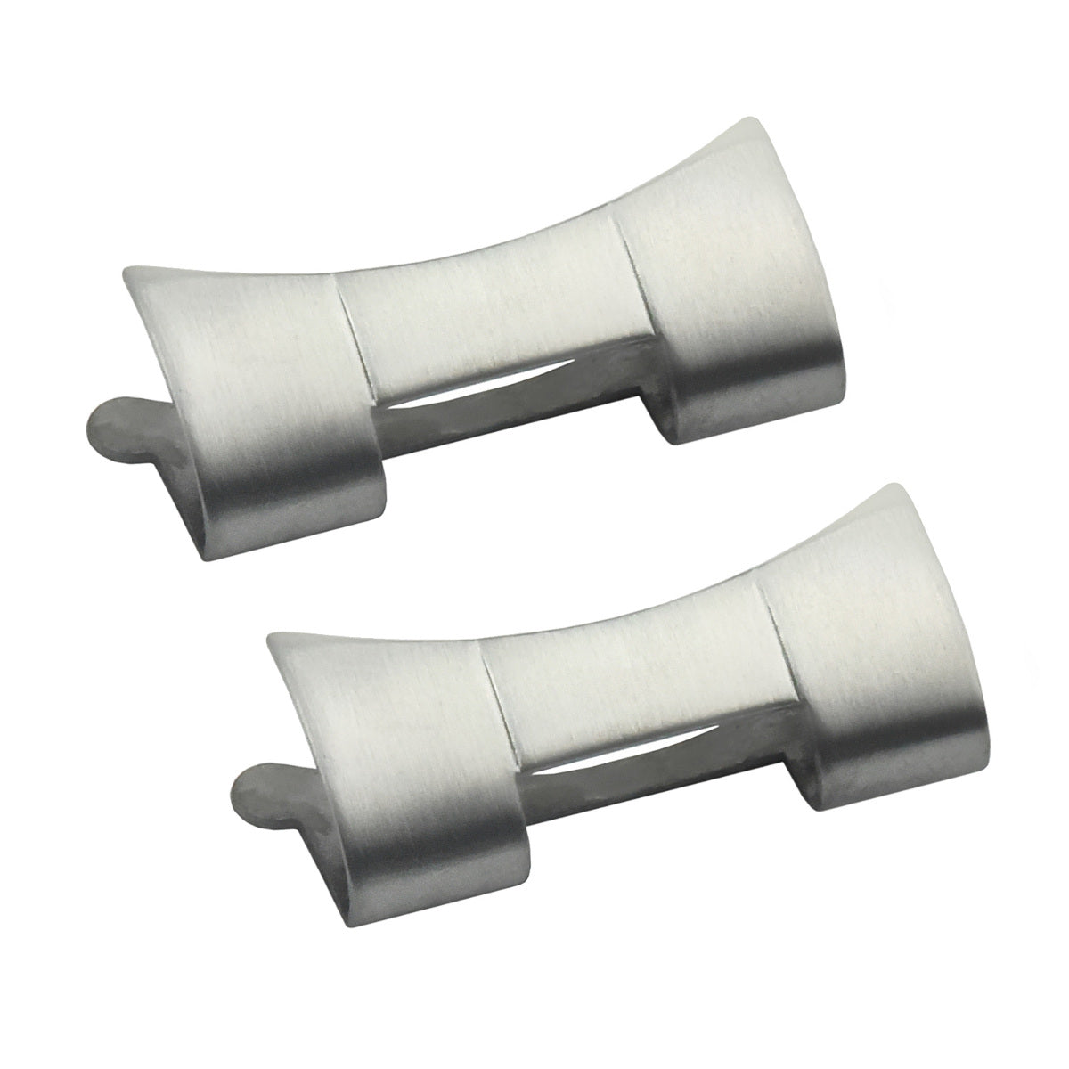 2 - 558 END LINK PIECE FOR VINTAGE ROLEX OYSTER WATCH BAND 20MM 78360 S/STEEL