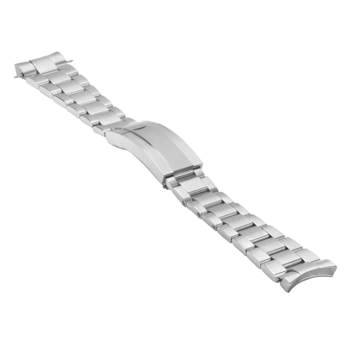 21MM OYSTER WATCH BAND GLIDE LOCK FOR ROLEX DATEJUST SUBMARINER GMT S/STEEL