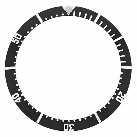 BEZEL INSERT FOR 44MM CASIO 200M MDV106 ,106A WATCH DIVER ANALOG SPORTS BLACK