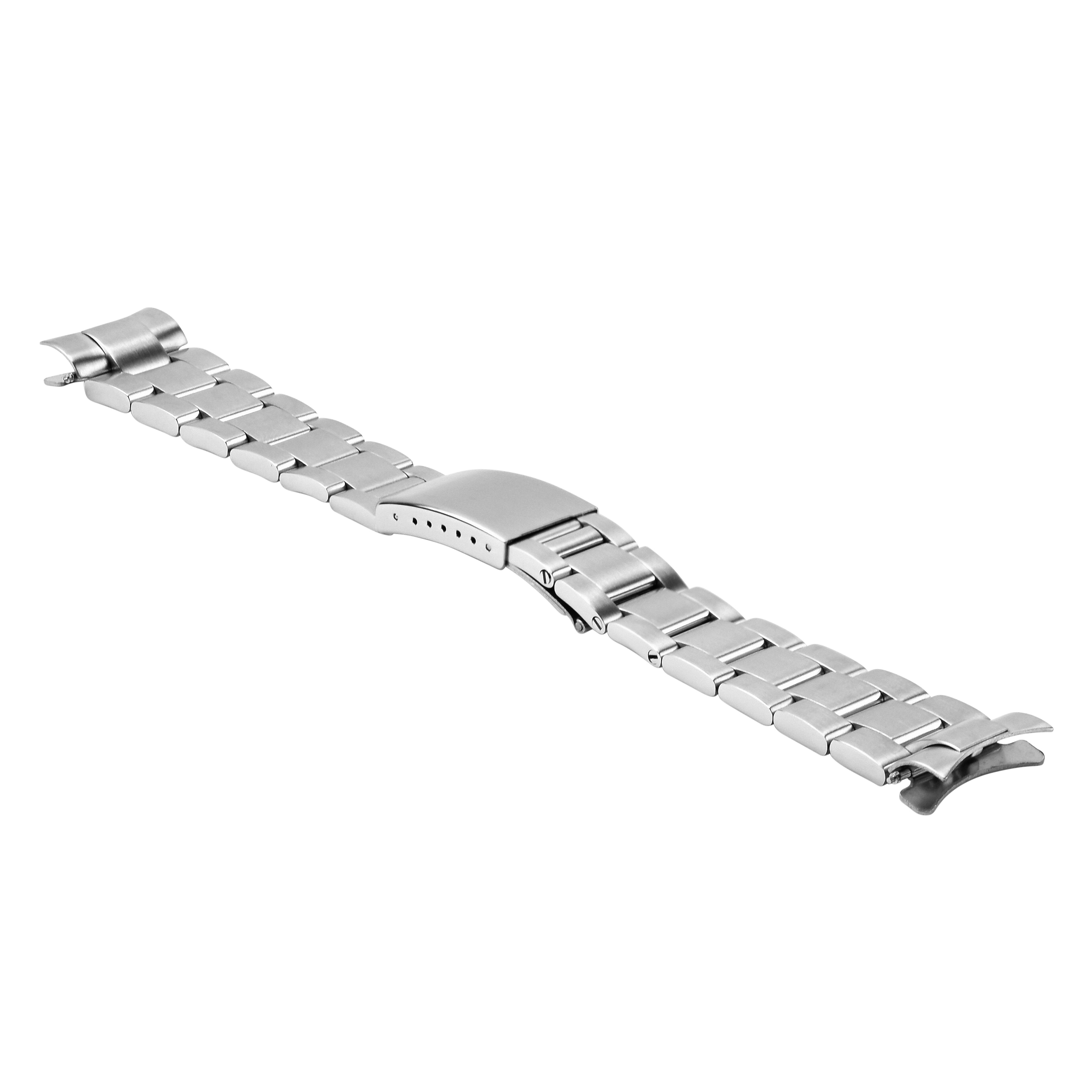 OYSTER WATCH BAND STAINLESS STEEL BRACELET FOR MENS ROLEX 20MM SOLID END NEW STY