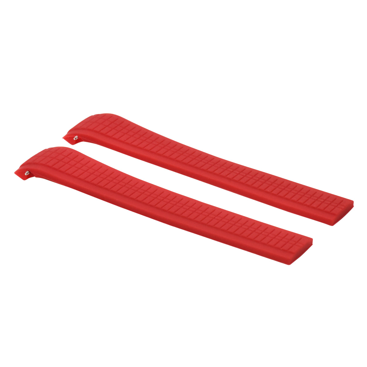 21mm Rubber Watch Band Replacement Strap Fits For Patek Philippe Aquanaut 5167A, Red, view 3