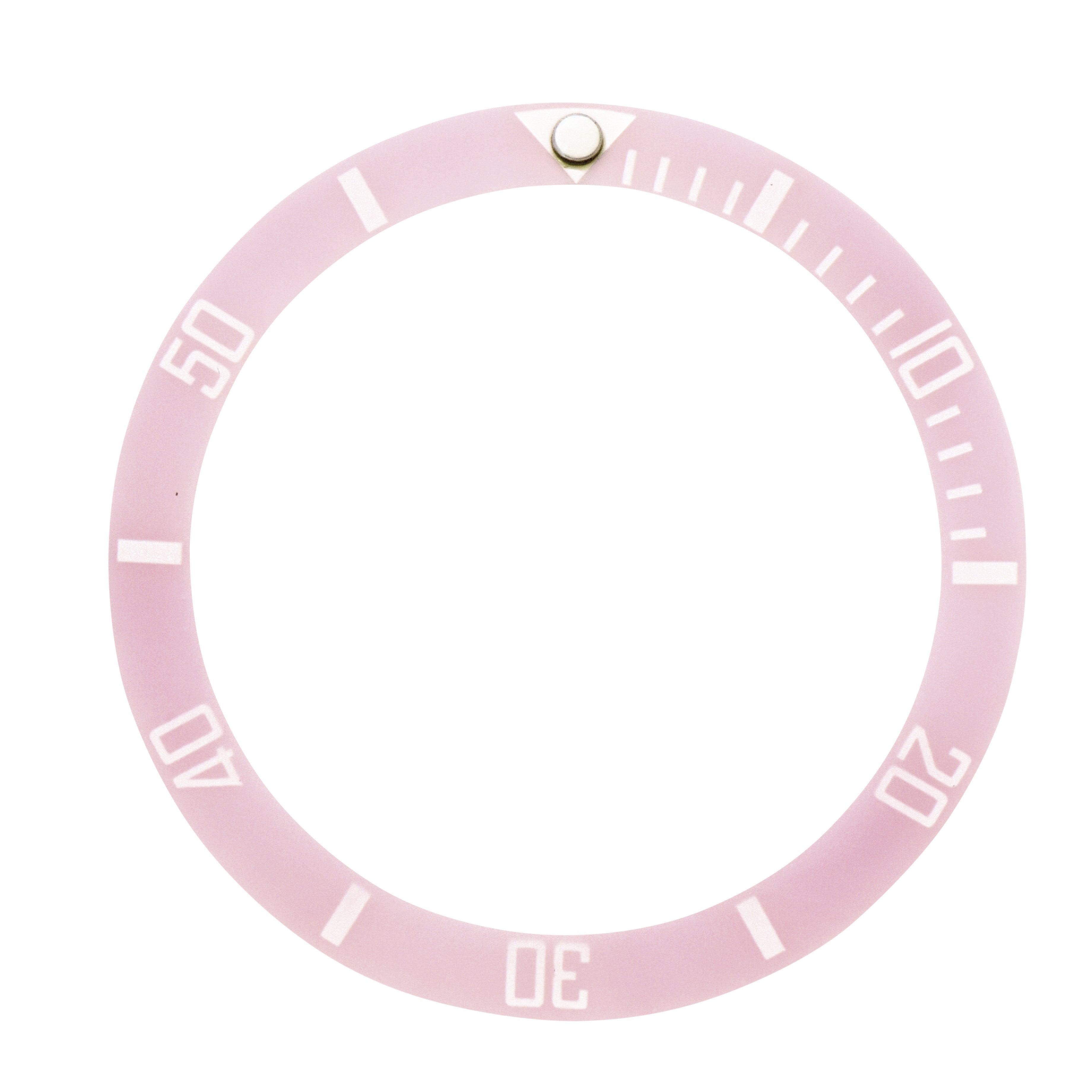 BEZEL INSERT CERAMIC FOR ROLEX SUBMARINER 116610 116613 116618 116619 PINK COLOR