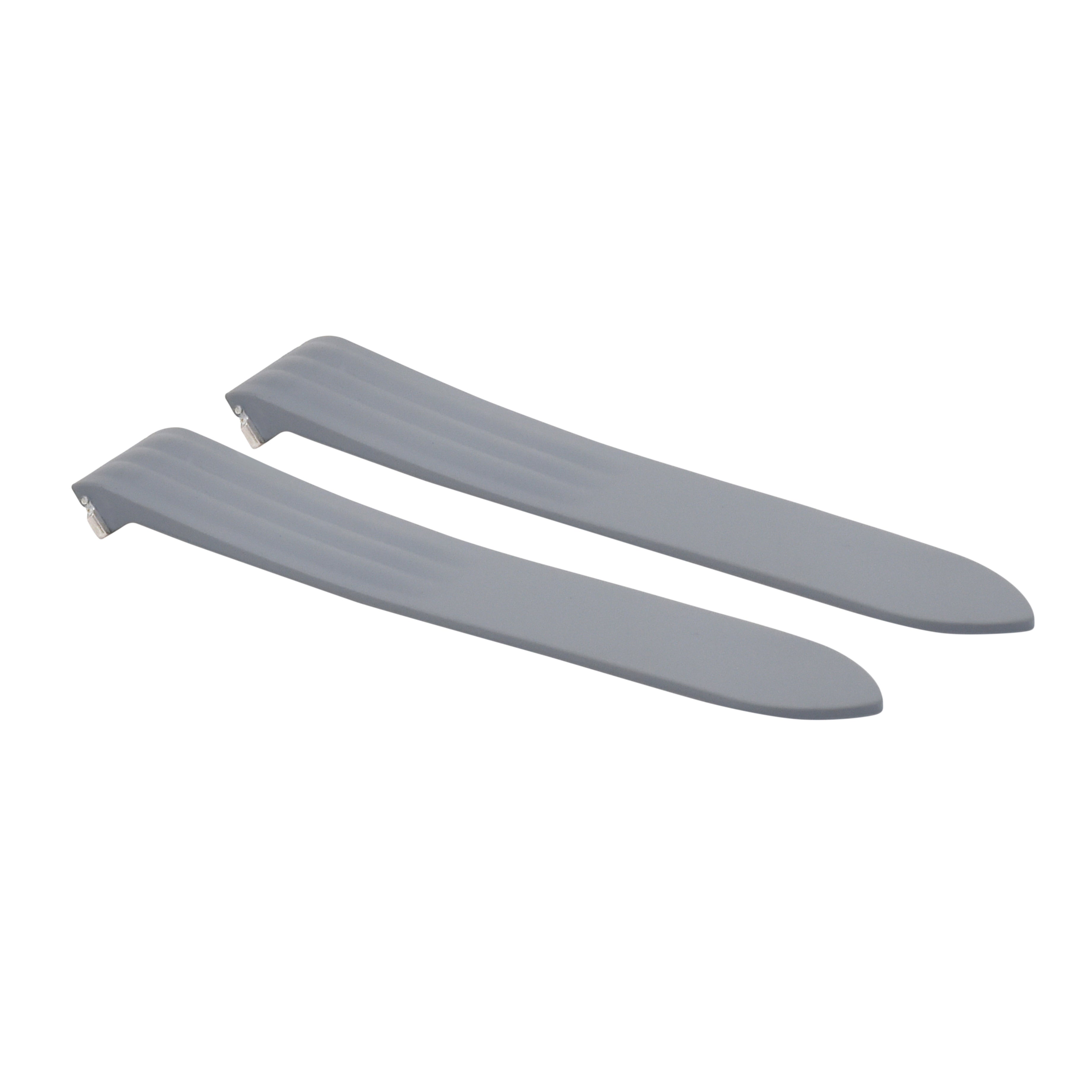 19MM SILICON RUBBER WATCH BAND STRAP FOR CARTIER ROADSTER QUICK RELEASE GREY