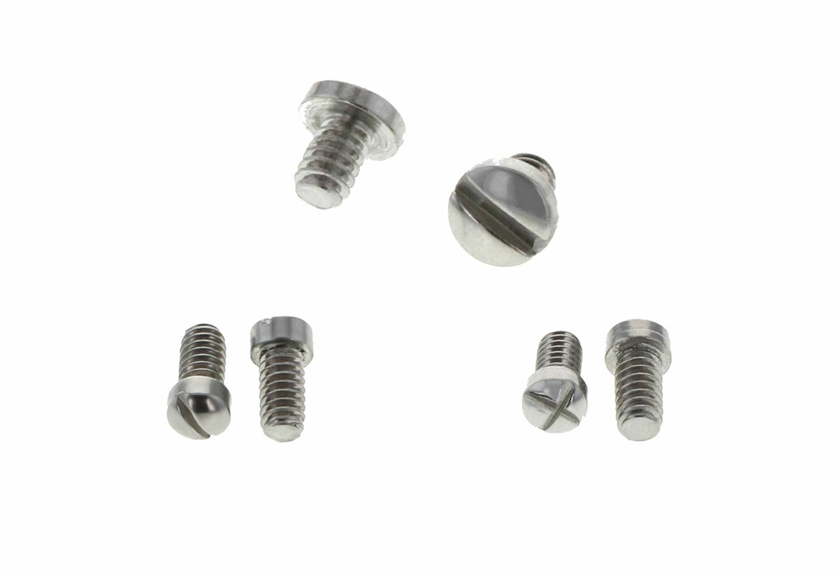 REPLACEMENT WATCH STAINLESS STEEL CROWN BRIDGE SCREWS FOR PANERAI, Silver