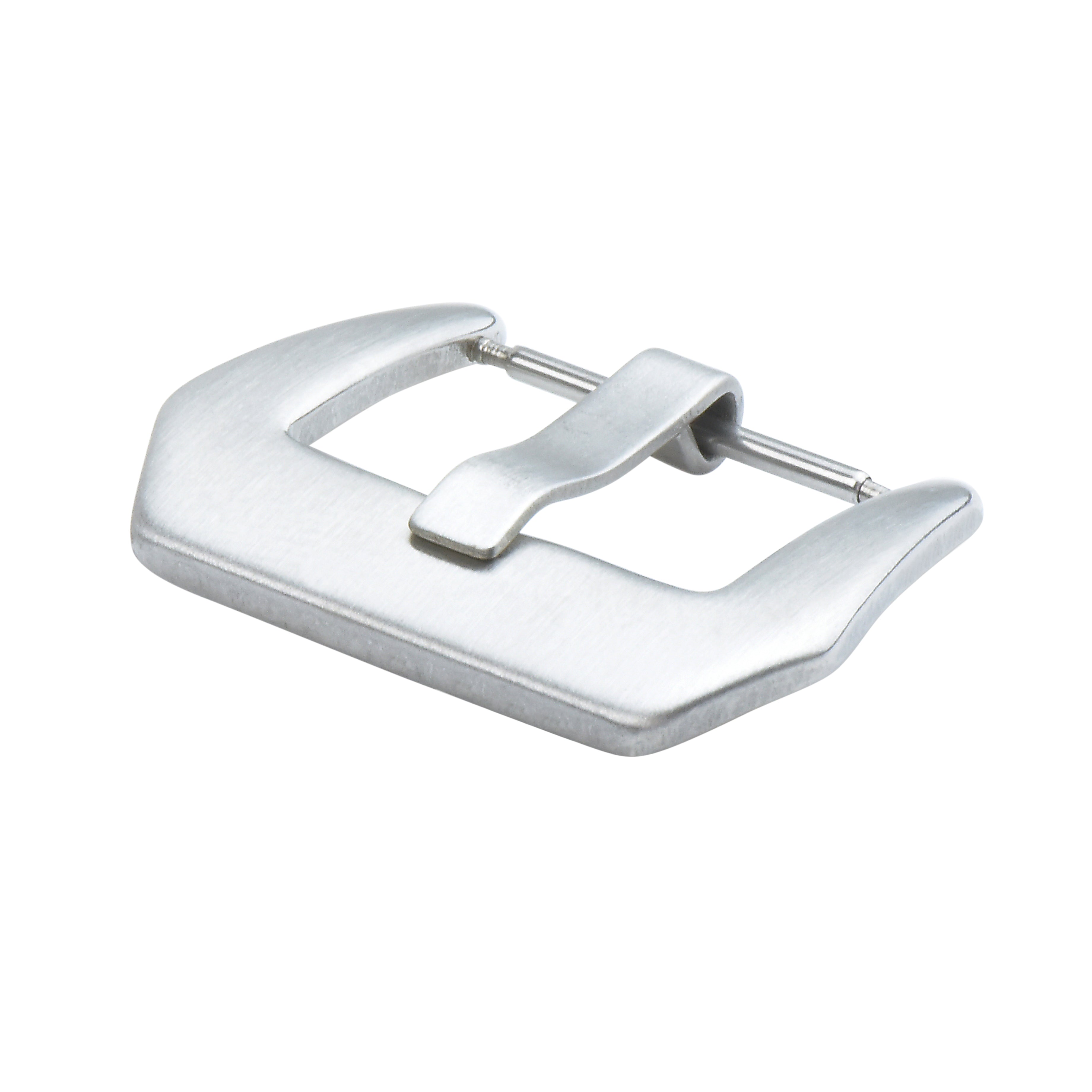 20MM WATCH BAND STRAP BAND PRE-V-SCREW BUCKLE FOR LEATHER RUBBER SPRINGBAR STEEL