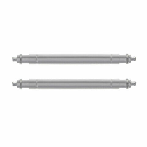 2 PCS SPRING BAR PIN 1.8MM FOR OMEGA 20MM SEAMASTER SPEEDMASTER BRACELET 1503 SS