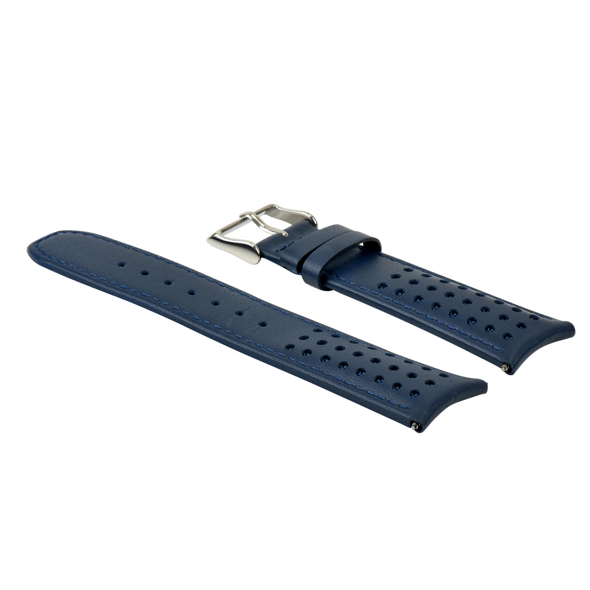 23MM LEATHER WATCH BAND STRAP FOR CITIZEN CA0467-03E ECO DRIVE WATCH BLUE