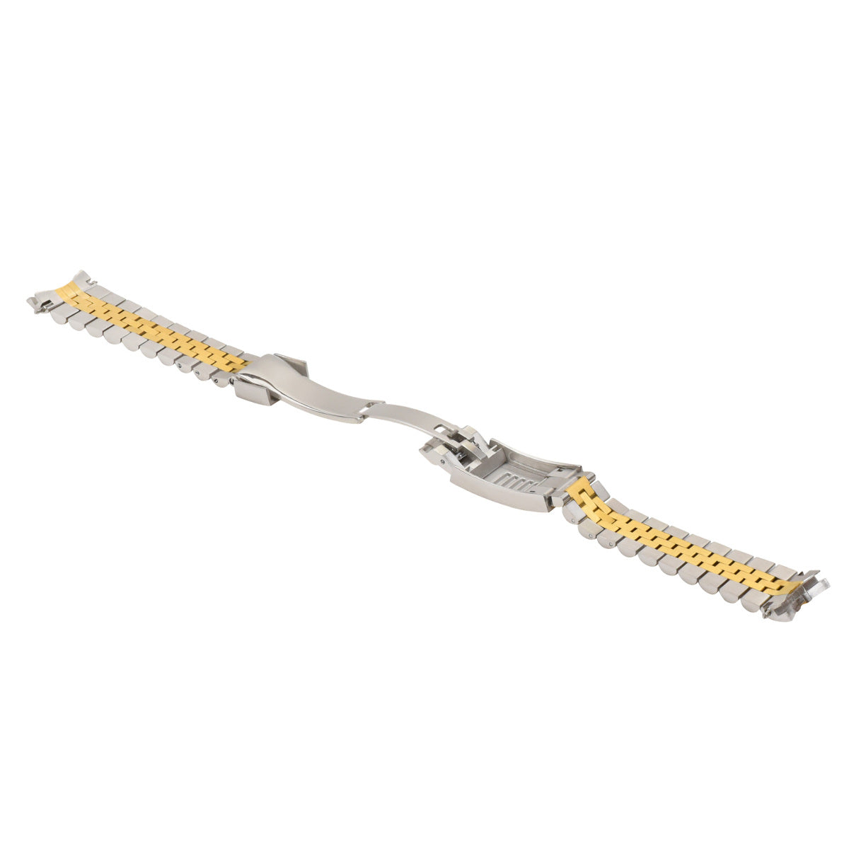20MM JUBILEE WATCH BAND FOR ROLEX SUBMARINER GMT DATEJUST GLIDE LOCK TWO TONE