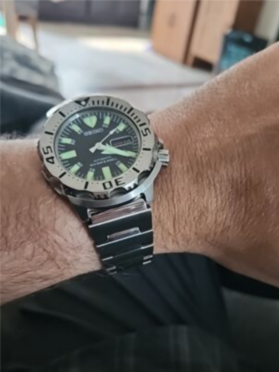 SAPPHIRE CRYSTAL FOR SEIKO MONSTER SKX779 SKX781 SRP309 SRP315