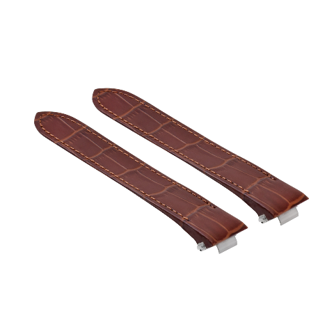 20MM LEATHER WATCH STRAP BAND FOR CARTIER ROADSTER QUICK RELEASE BROWN TOP QLY