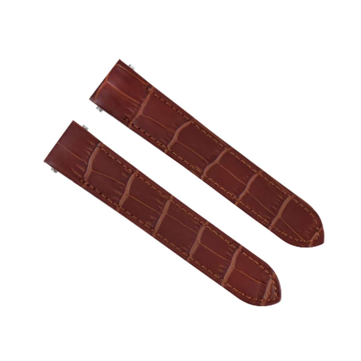 20MM LEATHER WATCH STRAP BAND FOR CARTIER ROADSTER 2618,2722 QUICK RELEASE BROWN