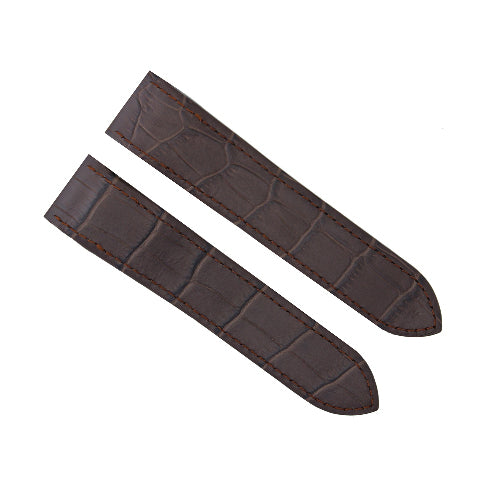 23MM LEATHER WATCH BAND STRAP FOR CARTIER SANTOS 100XL 2655 2656 2657 2740