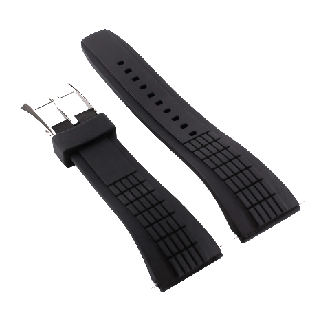 26MM RUBBER WATCH BAND STRAP FOR SEIKO VELATURA SRH006/SPC007 SPRING BAR REMOVER