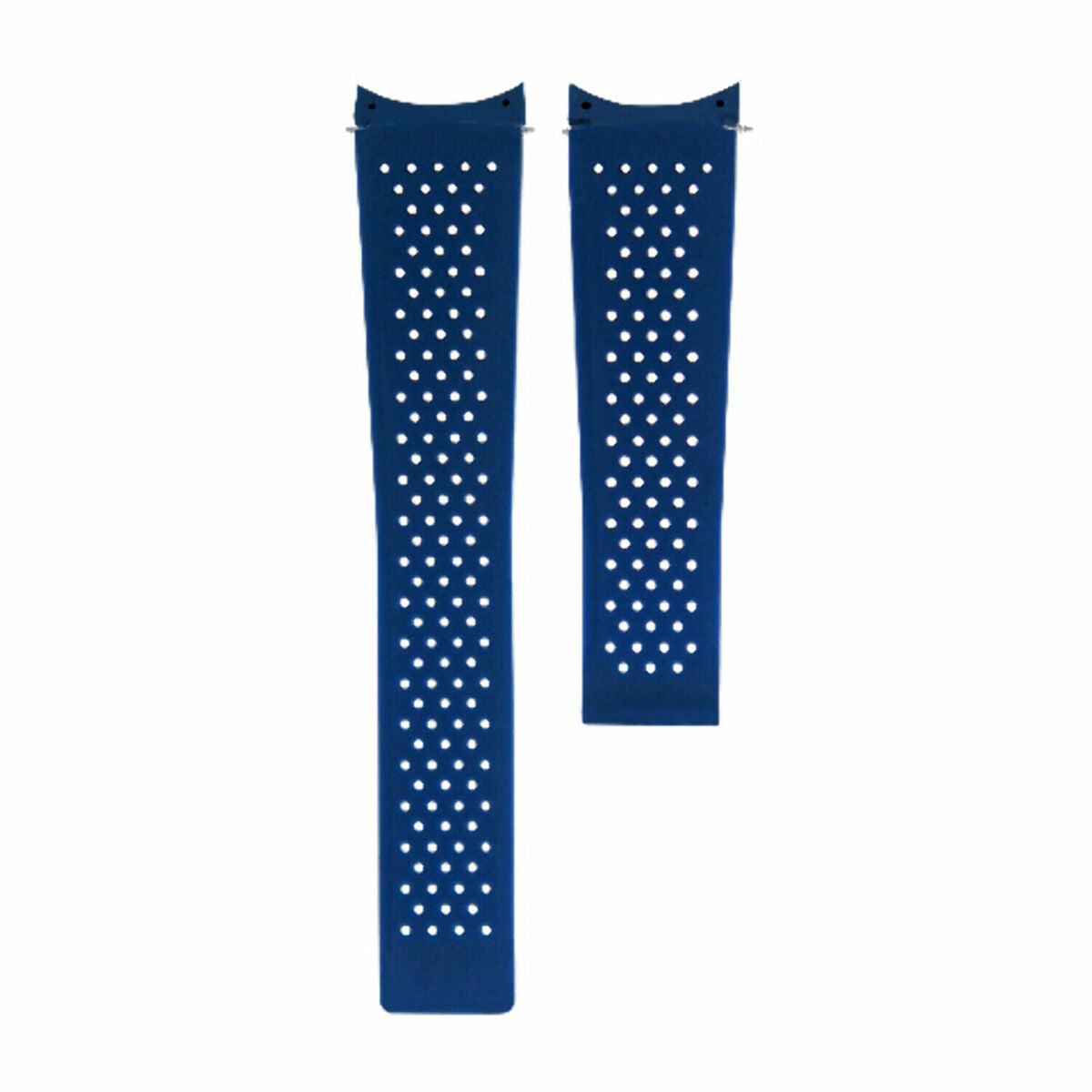 22MM RUBBER WATCH BAND STRAP FOR TAG HEUER GRAND CARRERA SPRING BAR REMOVER BLUE