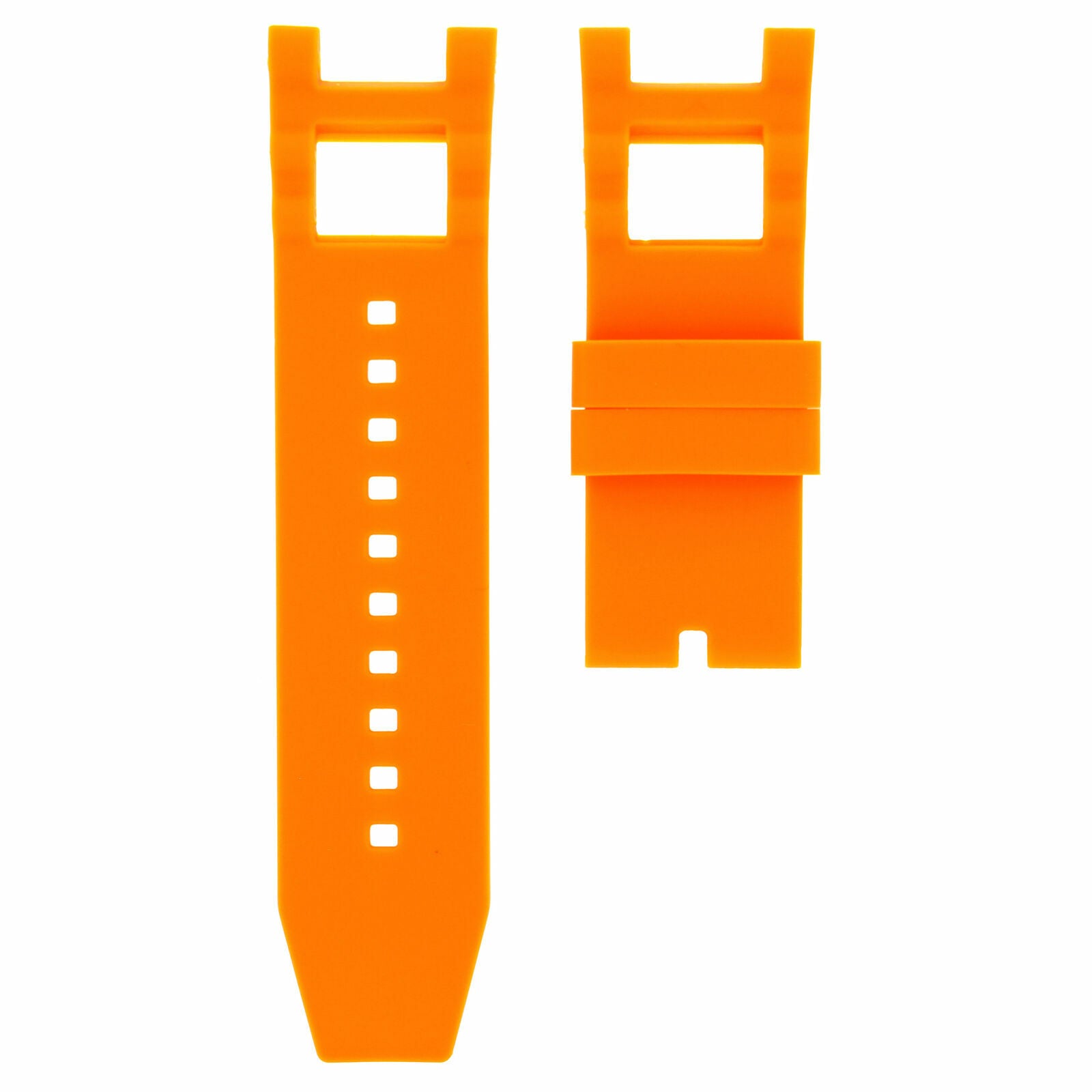 RUBBER WATCH BAND STRAP FOR INVICTA SUBAQUA NOMA 0927 SPRING BAR REMOVER ORANGE