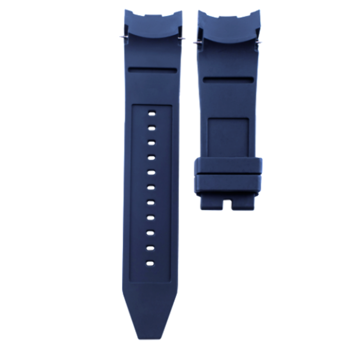 26MM RUBBER WATCH BAND FOR INVICTA DIVER 6977 6978 SQUABA SPRING BAR REMOVER BLU